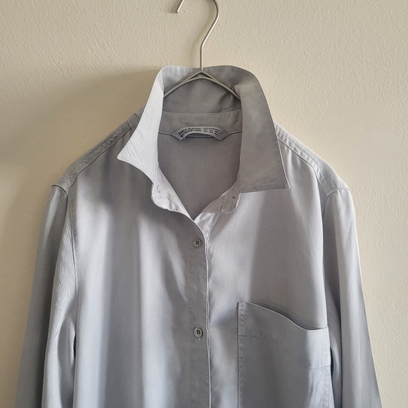 Zara Basic Shirt Dress - Picture 7 of 13